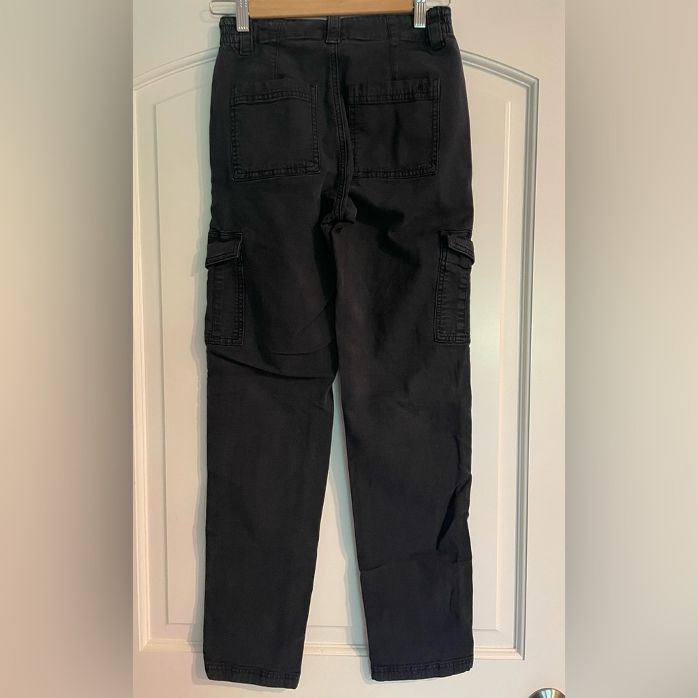 American Eagle Outfitters Black Cargo Pants - Picture 3 of 8